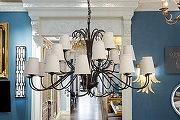Люстра L'Arte Luce Chalet L17800.03 цвет плафона/подвески Бежевый, Прозрачный, цвет арматуры Коричневый