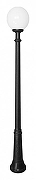 Фонарный столб Fumagalli Globe 300 G30.157.000.AYF1R цвет плафона/подвески Опал, цвет арматуры Черный