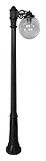 Фонарный столб Fumagalli Globe 300 G30.157.S10.AZF1R цвет плафона/подвески Дымчатый, цвет арматуры Черный