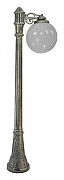 Фонарный столб Fumagalli Globe 300 G30.158.S10.BYF1R цвет плафона/подвески Белый, цвет арматуры Бронза