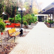 Фонарный столб Fumagalli Globe 300 G30.202.R20.AYF1R цвет плафона/подвески Опал, цвет арматуры Черный-6