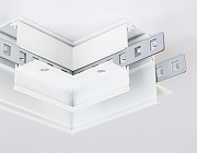 Соединитель угловой L-образный для треков встраиваемых Ambrella Light GL GL3352 цвет арматуры Белый-3