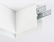 Соединитель угловой L-образный для треков накладных Ambrella Light GL GL3369 цвет арматуры Белый-3