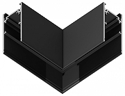 Соединитель угловой L-образный для треков накладных Ambrella Light GL GL3372 цвет арматуры Черный