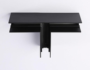 Соединитель T-образный для треков накладных Ambrella Light GL GL3374 цвет арматуры Черный-2