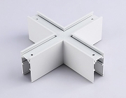 Соединитель X-образный для треков накладных Ambrella Light GL GL3375 цвет арматуры Белый-2