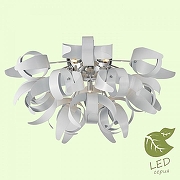 Люстра Lussole Briosco GRLSA-5927-09 цвет плафона/подвески Белый, цвет арматуры Хром-1