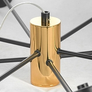 Люстра Lussole Duncan GRLSP-8252 цвет плафона/подвески Черный, цвет арматуры Черный-7