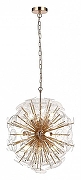 Люстра Lussole Shelby GRLSP-8385 цвет плафона/подвески Прозрачный, цвет арматуры Бронза-1