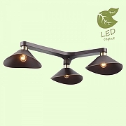 Люстра Lussole Opelika GRLSP-9534 цвет плафона/подвески Бронза, цвет арматуры Бронза-1