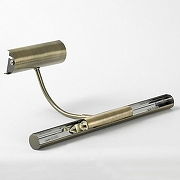 Подсветка для картин Lussole Lido III GRLSQ-0321-02 цвет плафона/подвески Латунь, цвет арматуры Латунь-2