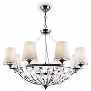Люстра Maytoni Pantheon H021PL-08CH цвет плафона/подвески Белый, цвет арматуры Хром-1