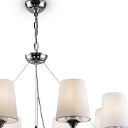 Люстра Maytoni Pantheon H021PL-08CH цвет плафона/подвески Белый, цвет арматуры Хром-3
