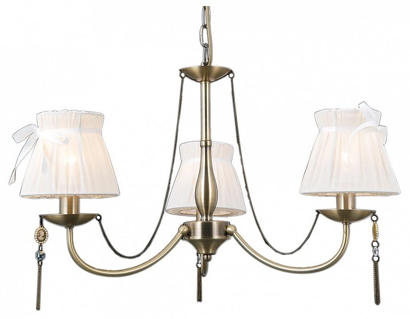 Люстра ILLUMICO IL0023 IL0023-3PSQ-24 AB CASTOR 