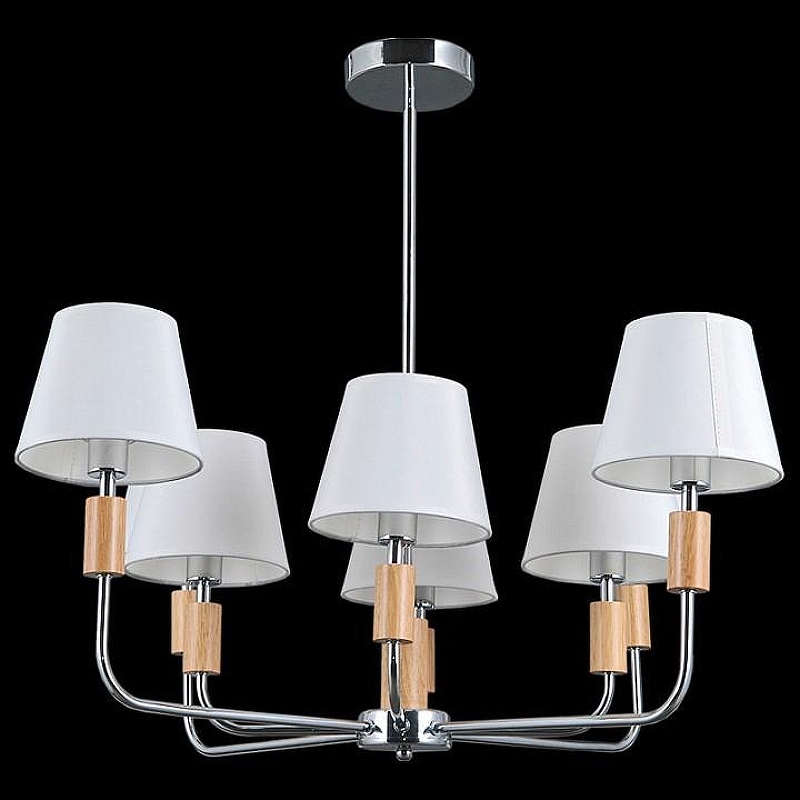 Люстра на штанге ILLUMICO IL0029 IL0029-8PSQ-19 CR 