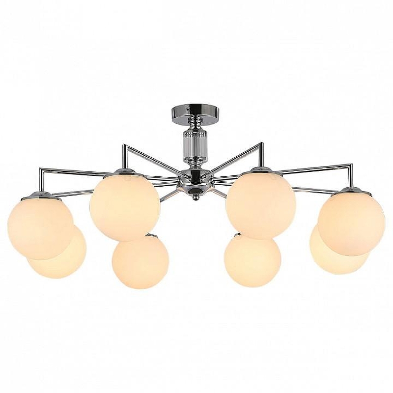 Люстра на штанге ILLUMICO IL0064 IL0064-8C-79 CR 