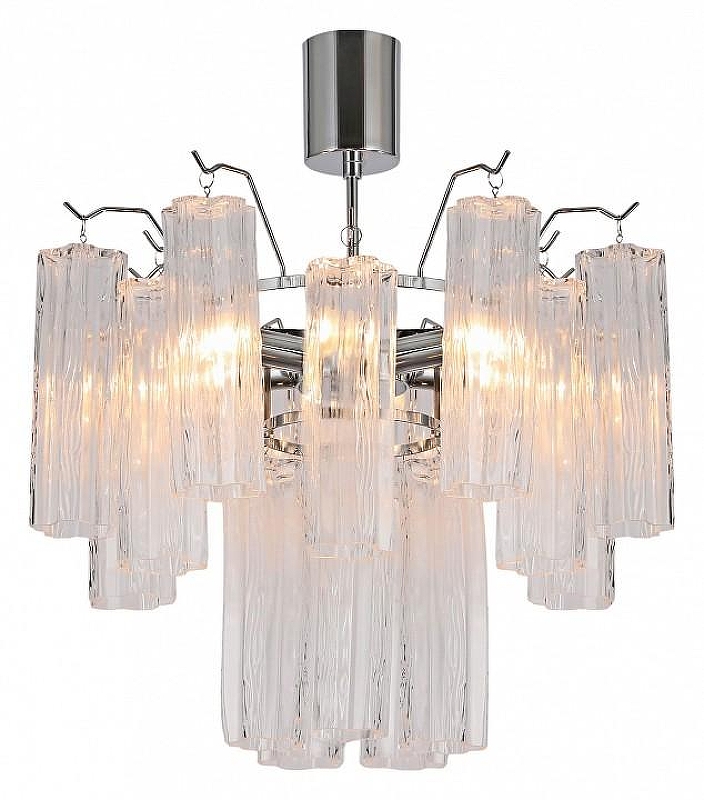 Люстра на штанге ILLUMICO IL0179-6C-39 CR CL 