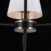 Люстра на штанге ILLUMICO CASTOR IL0185-3CSQ-24 BK AB CASTOR цвет плафона/подвески Белый, цвет арматуры Бронза, Черный-4
