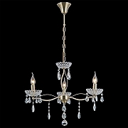 Люстра ILLUMICO CASTOR IL0265-3PSQ-24 AB CASTOR цвет плафона/подвески Прозрачный, цвет арматуры Бронза