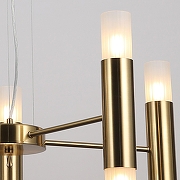 Люстра ILLUMICO BRASS IL0314-10P-79 BRASS цвет плафона/подвески Белый, Золото, цвет арматуры Золото-2