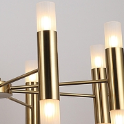 Люстра ILLUMICO BRASS IL0314-16P-79 BRASS цвет плафона/подвески Белый, Золото, цвет арматуры Золото-2