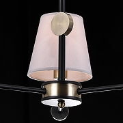 Люстра на штанге ILLUMICO CASTOR IL0394-3CSQ-24 BK AB CASTOR цвет плафона/подвески Серый, цвет арматуры Бронза, Черный-4