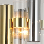 Люстра ILLUMICO BRASS IL0525-6P-79 BRASS цвет плафона/подвески Золото, Прозрачный, цвет арматуры Золото-3
