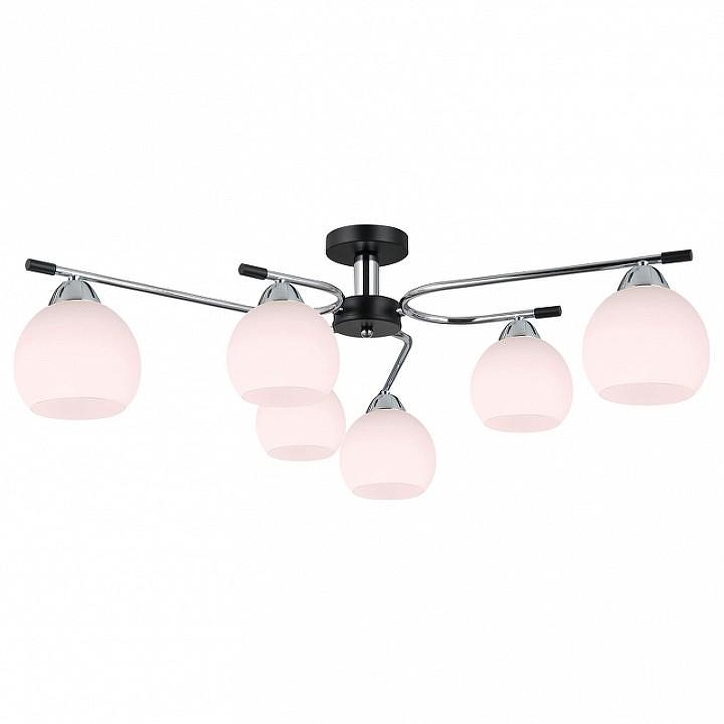 Люстра ILLUMICO LIBRA IL0638-6CSQ-24 CR BK LIBRA 