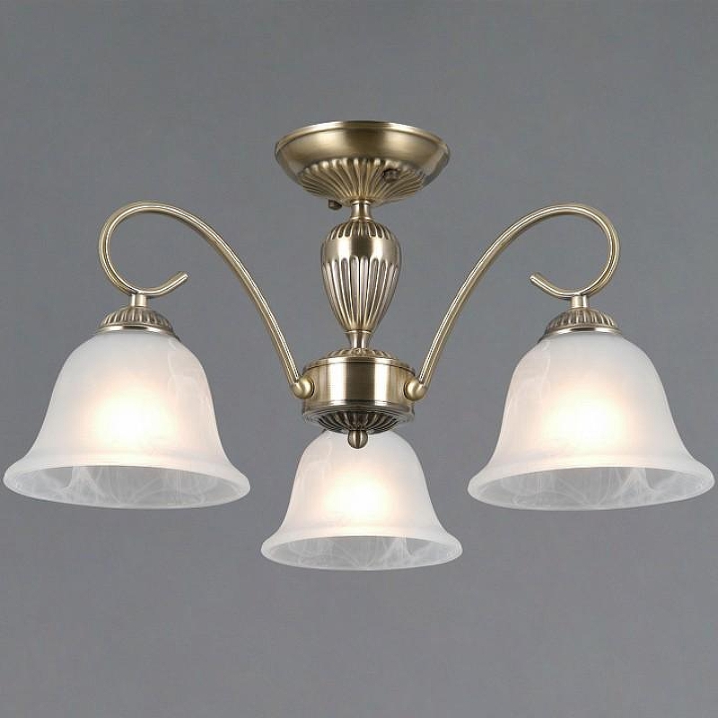 Люстра на штанге ILLUMICO AREZZO IL0696-3ASQ-25 AB AREZZO 