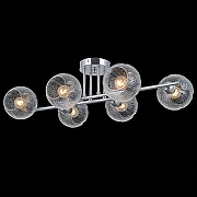 Люстра ILLUMICO ARIES IL0701-6CSQ-24 CR ARIES цвет плафона/подвески Прозрачный, цвет арматуры Хром-2