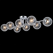 Люстра ILLUMICO IL0701-8CSQ-24 CR ARIES цвет плафона/подвески Прозрачный, цвет арматуры Хром-1