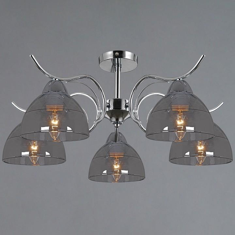 Люстра на штанге ILLUMICO AREZZO IL0733-5ASQ-25 CR AREZZO 