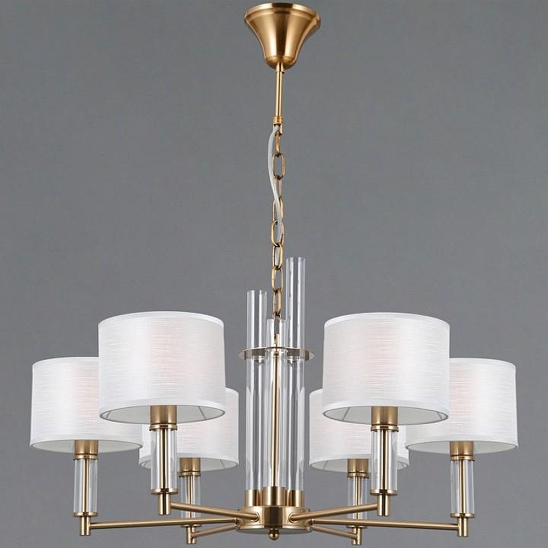 Люстра ILLUMICO GENOA IL0755-6PSQ-25 BRASS GENOA 