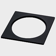 Рамка на 1 светильник Italline IT06-6016 IT06-6016 black FR1 цвет Черный