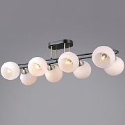 Люстра ILLUMICO TRENTO IL0790-8CSQ-25 BK AB TRENTO цвет плафона/подвески Белый, цвет арматуры Бронза, Черный-1