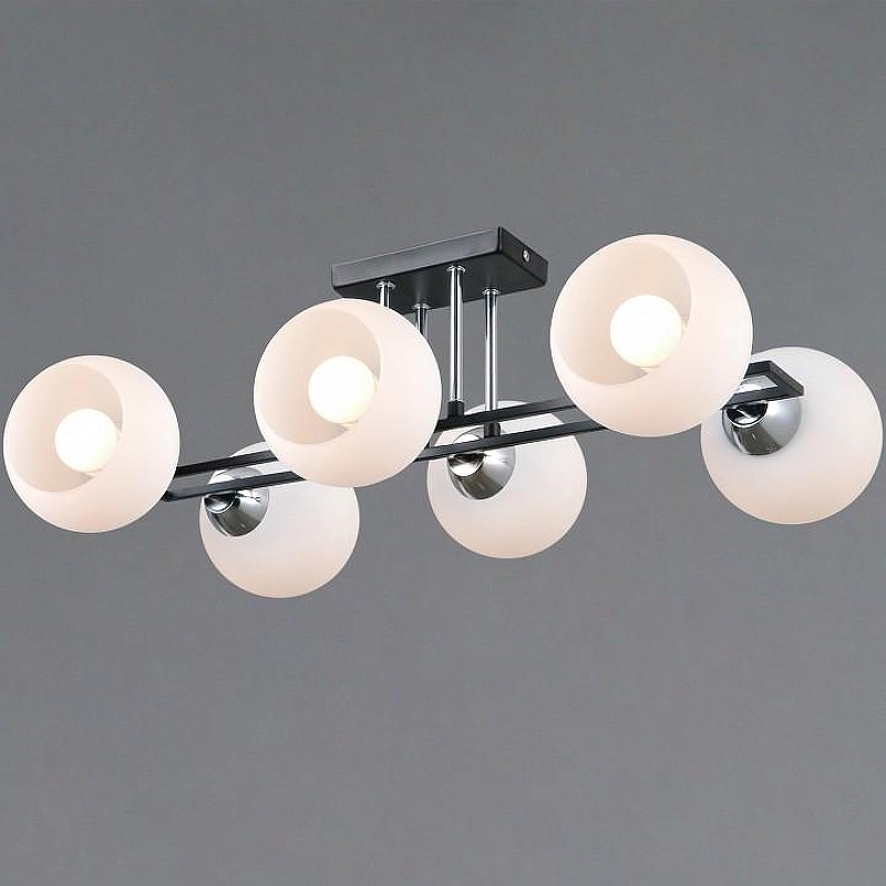 Люстра ILLUMICO TRENTO IL0791-6CSQ-25 BK CR TRENTO 