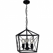 Люстра ILLUMICO IL1026 IL1026-3PA-05 BK цвет плафона/подвески Черный, цвет арматуры Черный-1