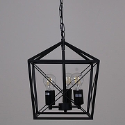 Люстра ILLUMICO IL1026 IL1026-3PA-05 BK цвет плафона/подвески Черный, цвет арматуры Черный-2