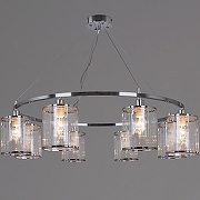 Люстра ILLUMICO IL1182-8P-79 CR цвет плафона/подвески Прозрачный, Хром, цвет арматуры Хром
