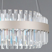 Люстра ILLUMICO GENOA IL4386-36WSQ-25 SL GENOA цвет плафона/подвески Прозрачный, цвет арматуры Серебро-1