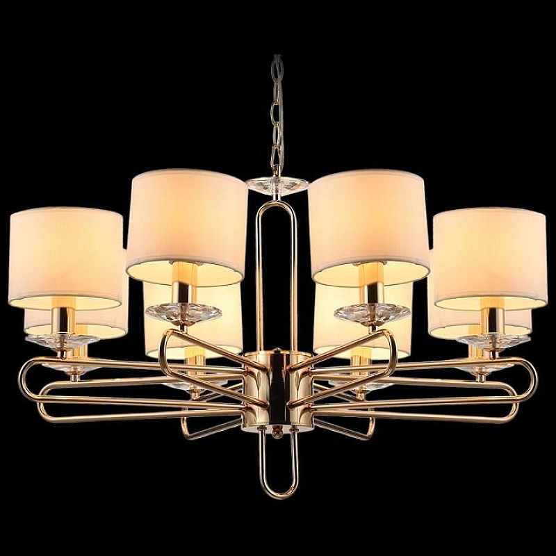 Люстра ILLUMICO IL6196-8P-17 GD 