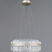 Люстра ILLUMICO GENOA IL4386-45WSQ-25 SL GENOA цвет плафона/подвески Прозрачный, цвет арматуры Серебро