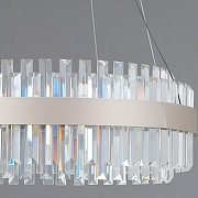 Люстра ILLUMICO GENOA IL4386-45WSQ-25 SL GENOA цвет плафона/подвески Прозрачный, цвет арматуры Серебро-1