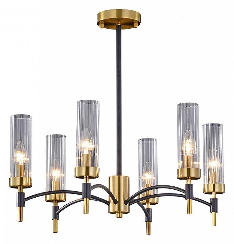 Люстра на штанге ILLUMICO BRASS TUBO IL5177-6PLS-29 BRASS TUBO 
