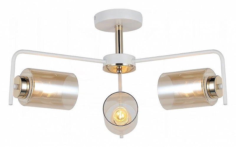Люстра на штанге ILLUMICO IL8248-3COU-79 WH GD 