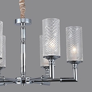 Люстра ILLUMICO IL8683-6P-10 CR цвет плафона/подвески Прозрачный, цвет арматуры Хром-2