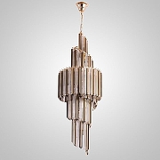 Люстра Imperiumloft IMPERS CROISS impers-croiss01 цвет плафона/подвески Прозрачный, цвет арматуры Латунь-2