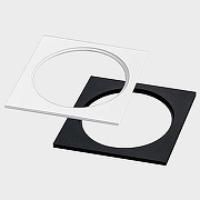 Рамка на 1 светильник Italline IT08 IT08-8033 white цвет Белый