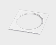 Рамка на 1 светильник Italline IT08 IT08-8037 black цвет Черный-1