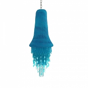 Люстра Covali JPL-20421 цвет плафона/подвески Бирюзовый, цвет арматуры Бирюзовый-3